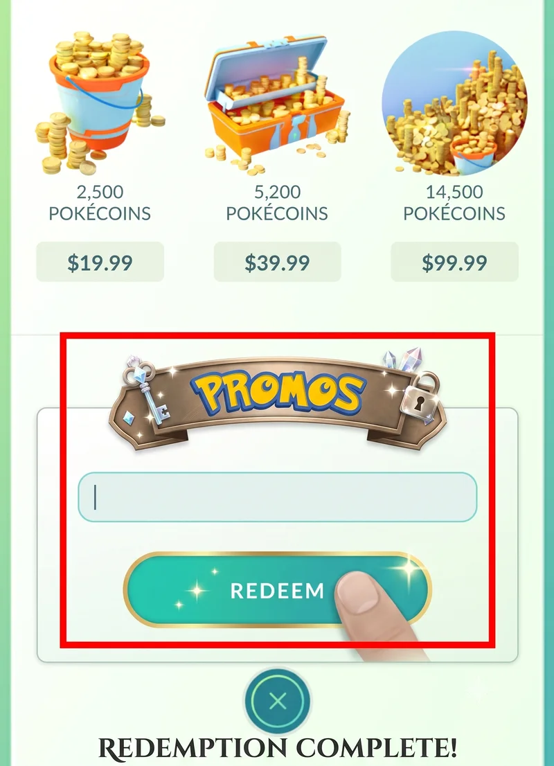 Pokemon GO Redeem Code Guide