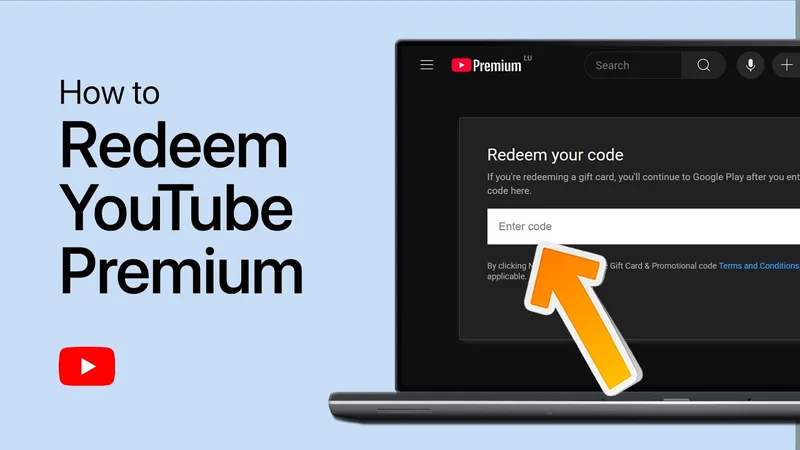 YouTube Premium Redeem Code Guide